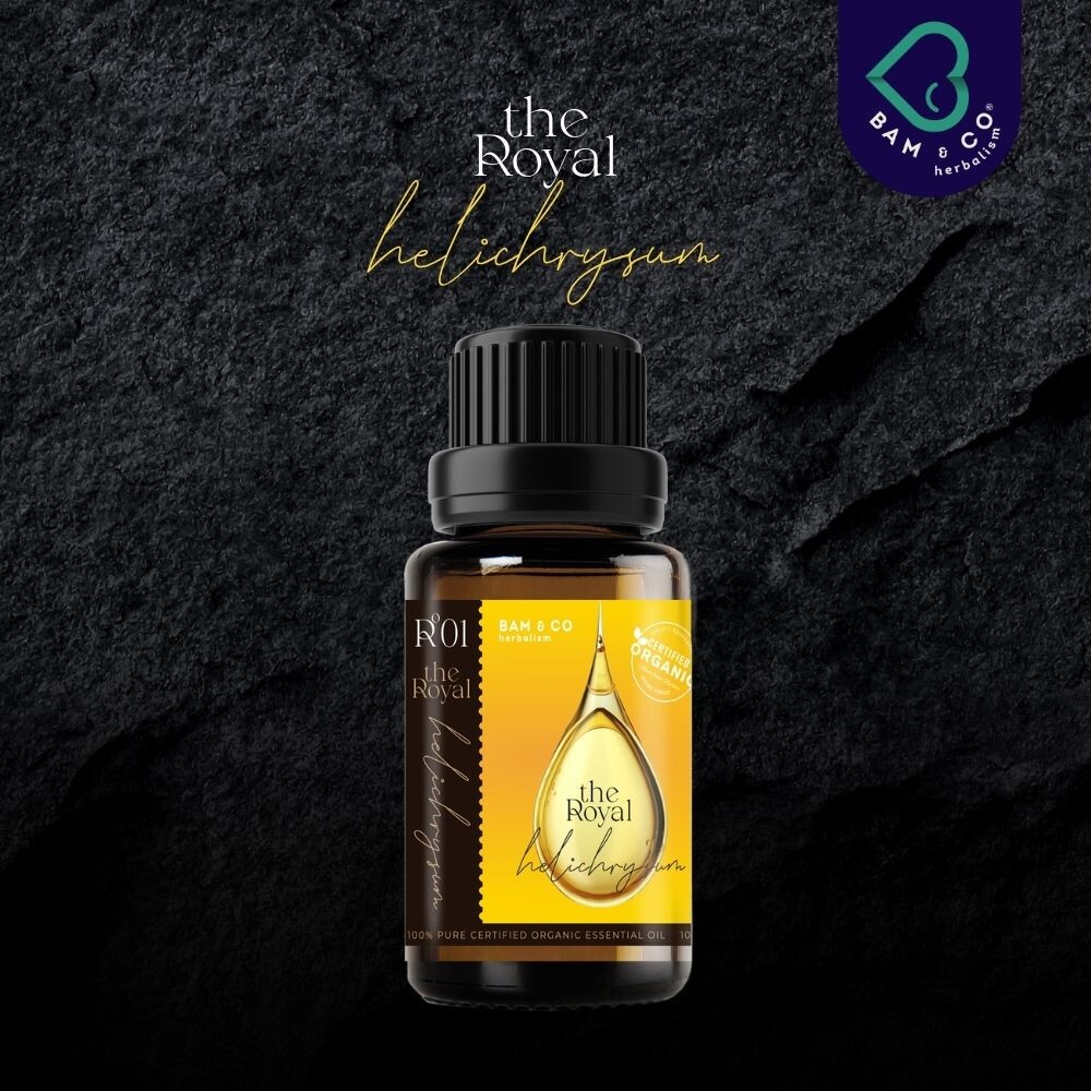 BAM & CO Royal Helichrysum Organic Essential Oil 10ml